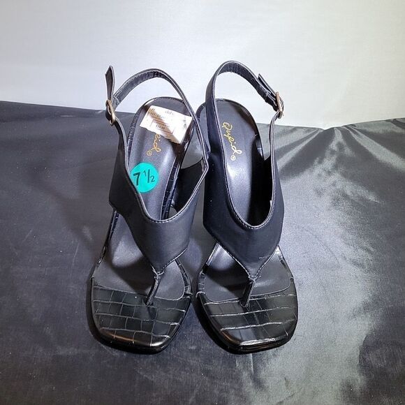 BRAND NEW QUPID OPEN TOE ANKLE STRAP  HIGH HEEL WOMEN"S  PUMP SANDAL - Picture 4 of 14
